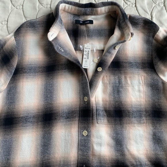 Madewell Oversized Flannel - Picture 7 of 16